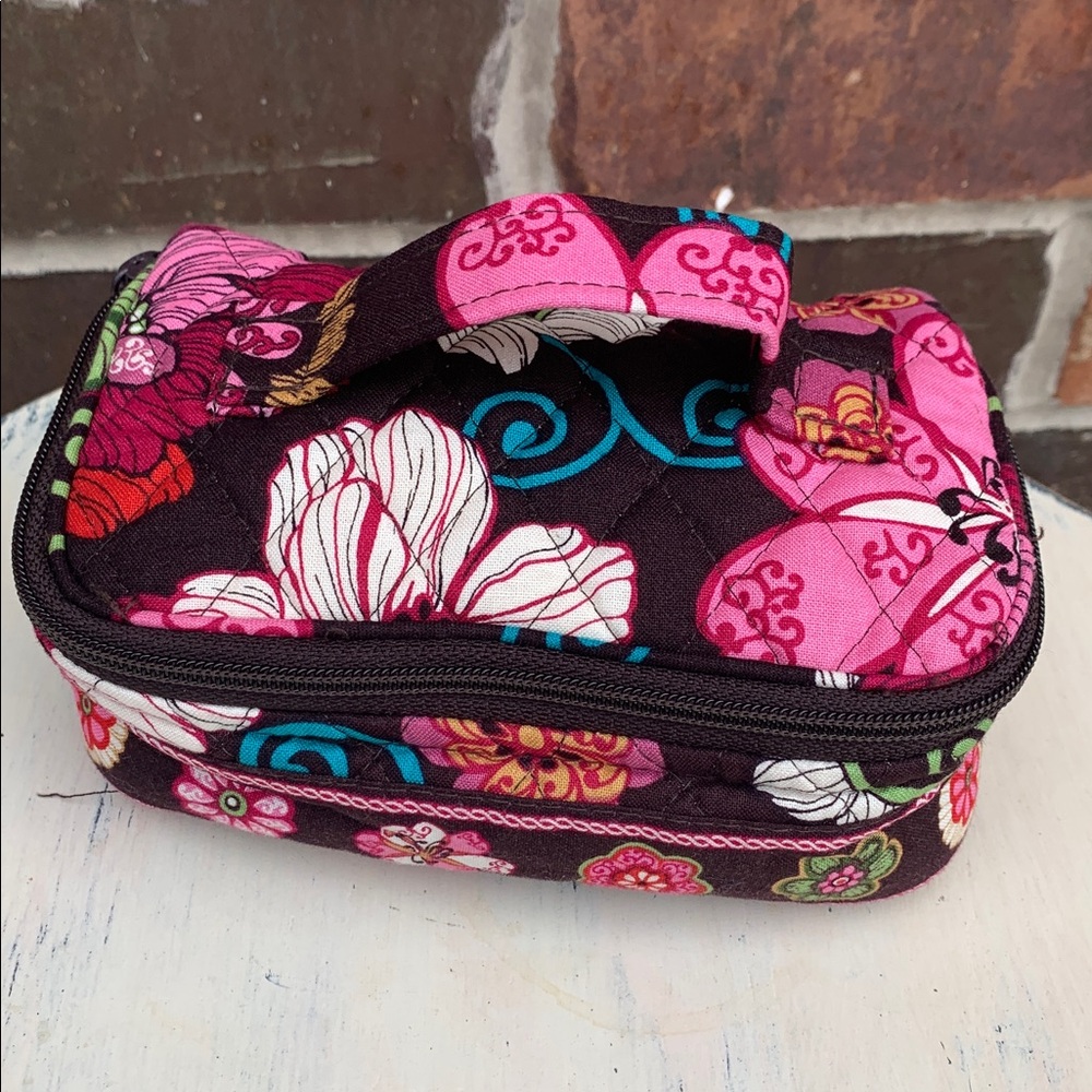 Vera Bradley Mod Floral Pink Jewelry Case